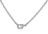 Heart & Flower Pendant Necklace  Hand-Set With A Diamond Accent