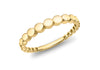 9ct Yellow Gold Graduated Circles Ring