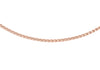 Sterling Silver Rose Gold Plated Spiga Chain 41m/16"9