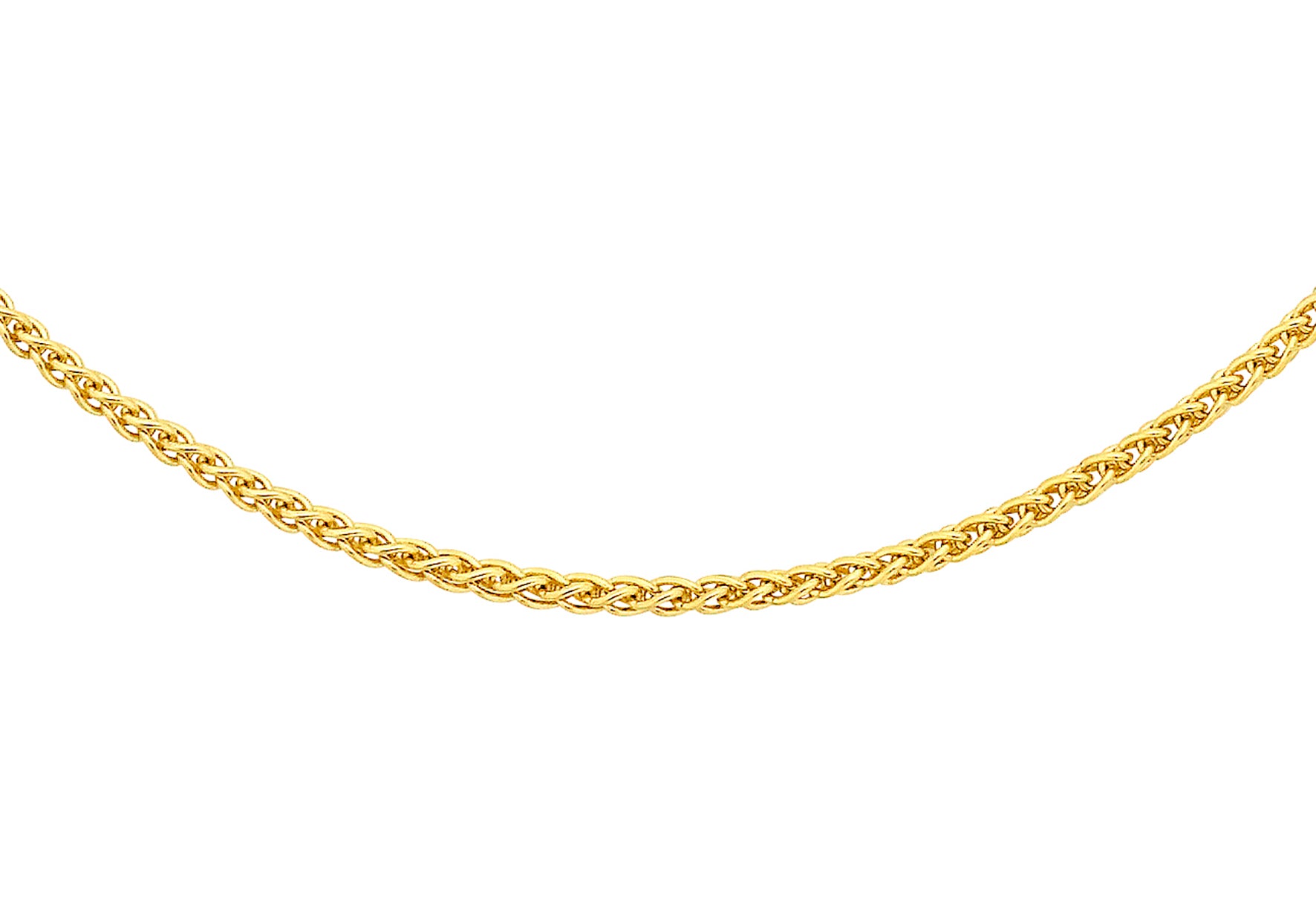 Silver Links Spiga Chain