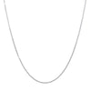 Platinum 20 Slim Spiga Chain